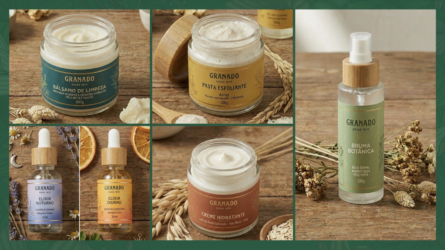 Linha de skincare Granado Rituais