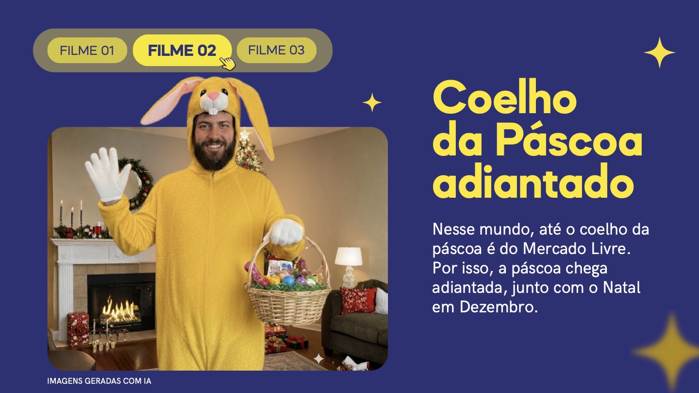 Filme 02, Coelho da Páscoa adiantado